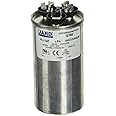 MARS - Motors & Armatures 12788 45/5 MFD 440V Round, Gray