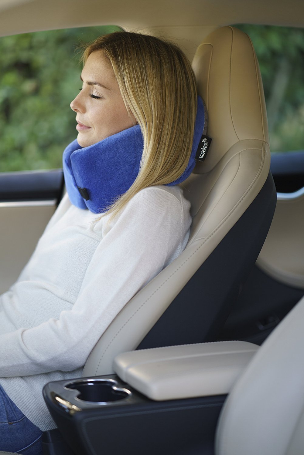 TRAVELREST Nest Memory Foam Travel Pillow & Neck Pillow Advanced Neck