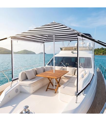 Toldo Solar Inflable Para Barco De 2-4 Personas – Refugio Impermeable UV – Ideal Para Pesca, Picnic Y Camping – Fácil Instalación