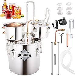 DEWOSEN Shine Still 13.2 GAL 3 Pots Distillery Kit