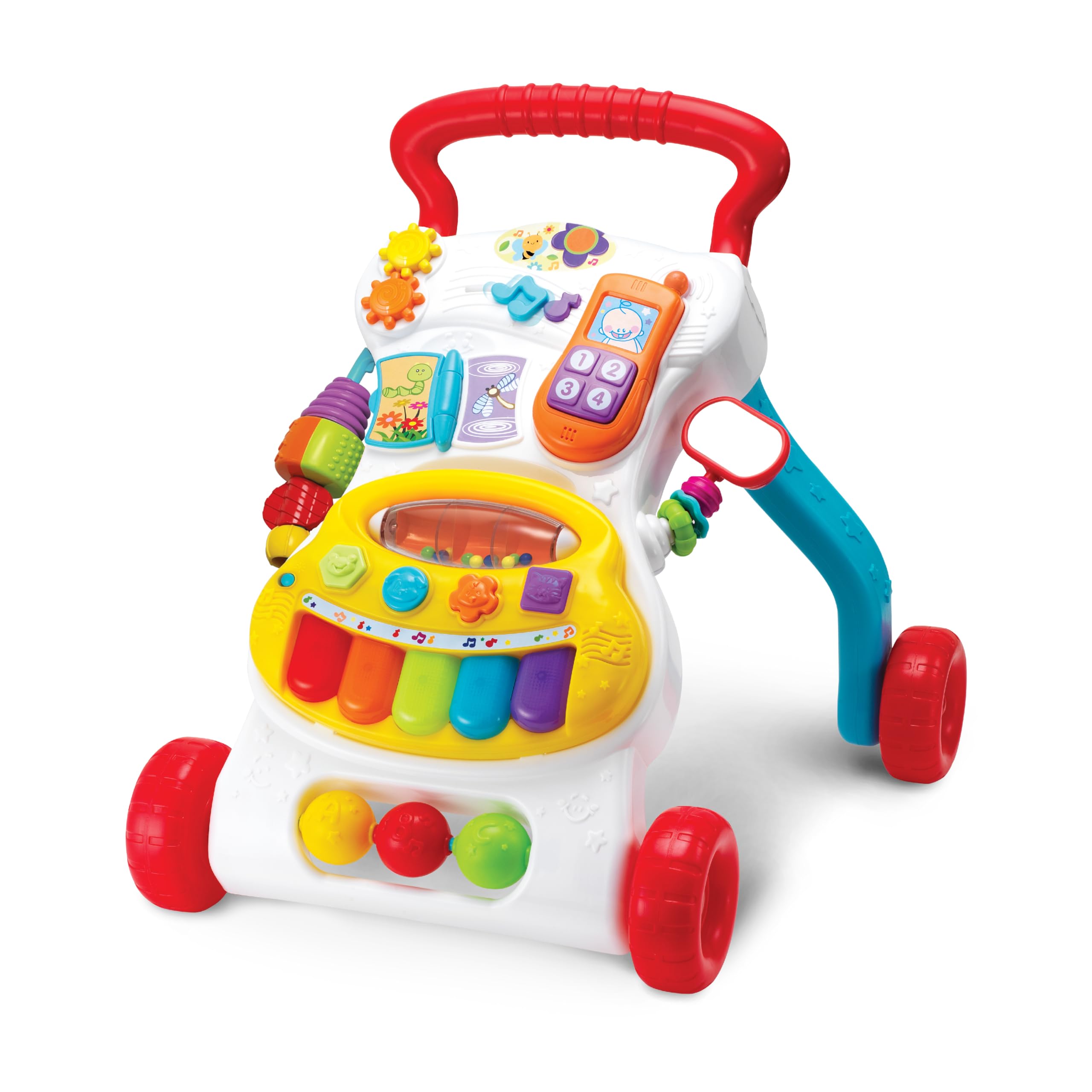 Winfun 0804-NL Richmond Toys Grow with Me Musical Walker, Multi color