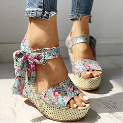 Gibobby Sandals for Women Wedge,Womens Espadrilles