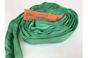 AutoHauler Supply - 6 Foot Endless Round Sling Green-5300 lbs Vertical & 10,600 lbs Basket WLL