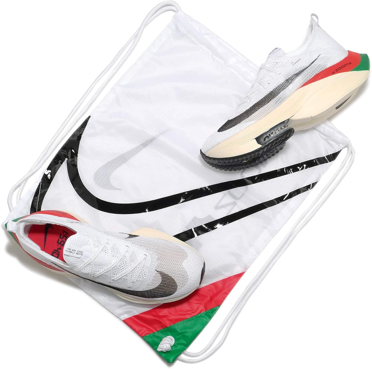 Amazon ナイキ エア ズーム アルファフライ ネクスト Ek メンズ ランニング シューズ Air Zoom Alphafly Next Ek Dd77 101 シューズ バッグ