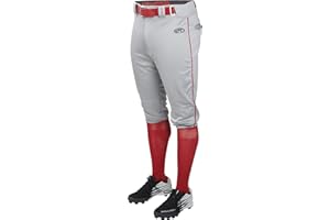 Rawlings Men's Launch Series Baseball Pants | Knicker Fit | Adult Sizes | Piped | Multiple Colors