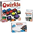 MindWare Qwirkle Strategy Games Pack of 3 – Kit Includes Popular Games Qwirkle, Qwirkle Rummy and Qwirkle Bonus Pack - Ideal Family Games for Game Night and Party Games for Adults - Ages 6 and Up