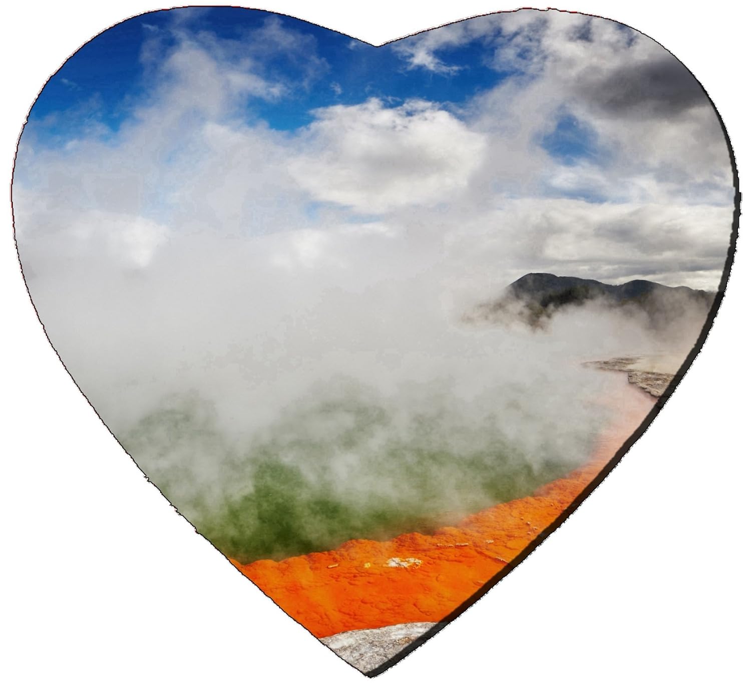 Amazoncom Msd Mousepad Heart Shaped Mouse Padsmat Design - 