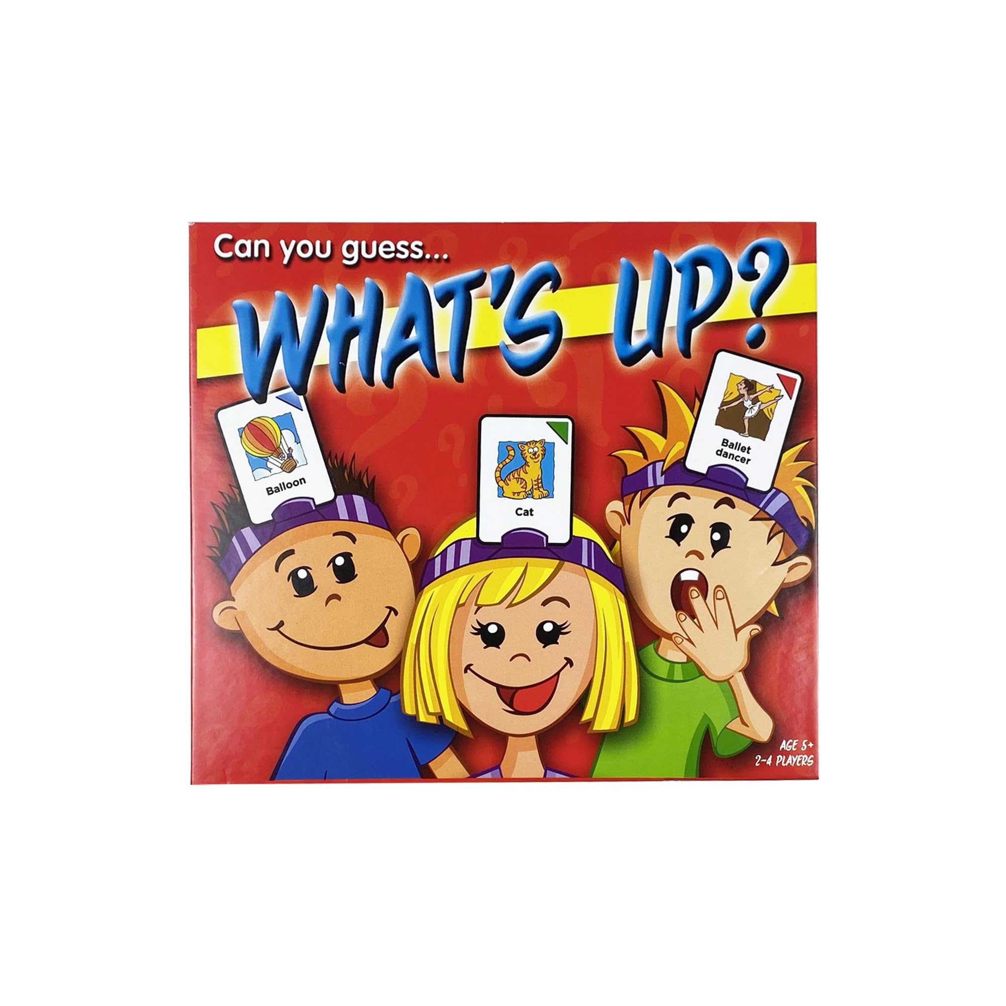 What’s Up? Family Board Game – Fast-Paced Word Guessing Party Game for Kids & Adults, Fun Group Game for 4+ Players Ages 8+