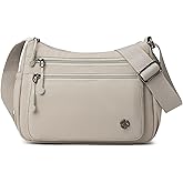 Wytidian Crossbody Bags for Women Waterproof Nylon Shoulder Bag Roomy Multiple Pockets Messenger Purses Handbags
