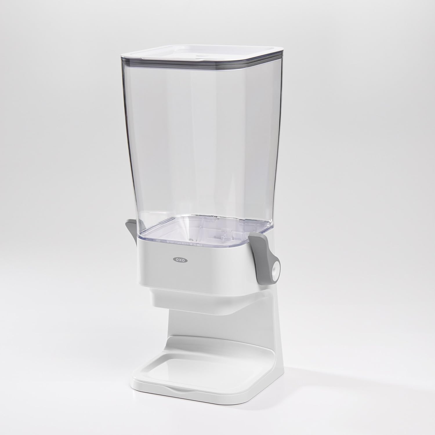 OXO Good Grips Countertop Cereal Dispenser, Clear/White: Kitchen & Dining