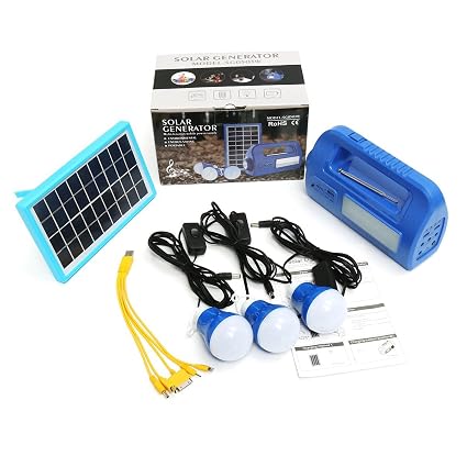 Amazoncom Gggarden 9v 3w Solar Panel Lighting Kit Solar