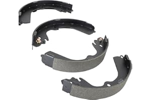 QUALITY-BUILT Rear Drum Brake Shoes FS1052 Compatible with Chevrolet City Express 2015-2018, Nissan NV200 2013-2021