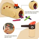TOP BRIGHT Wooden Magnetic Bird Toy for Toddlers 2 3 4 Years Kid Gift view 5