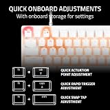 Razer Huntsman V3 Pro Mini 60% Analog Optical Keyboard US White view 6