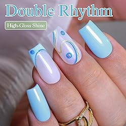 Double Rhythm 15ML Gel Polish Jelly Sheer Pastel