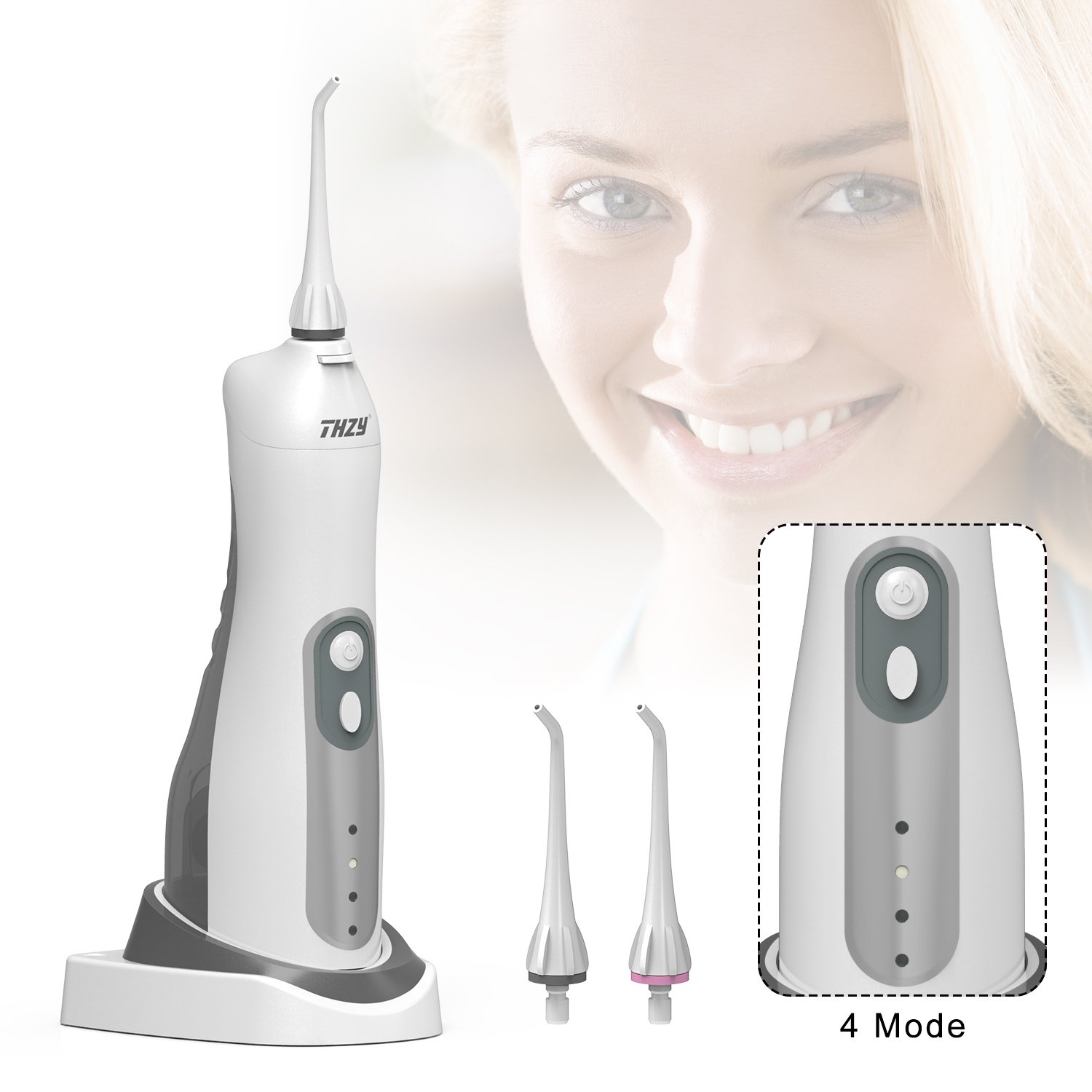 THZY Mode Water Flosser IPX Agua Irregulador Oral Flosser Rechargeable Battery Design