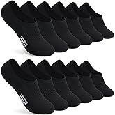 Toes Home No Show Socks Womens Cushioned Low Cut Athletic Hidden Liner for Sneakers Ankle Invisible Running Socks 4/6 Pairs