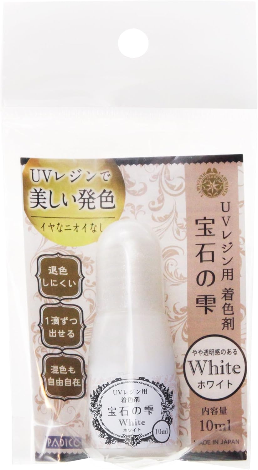 パジコ レジン 着色剤 宝石の雫 ホワイト 10ml 日本製 染料 通販 Amazon パジコ レジン 着色剤 宝石の雫 ホワイト 10ml 日本製 染料 通販 Amazon