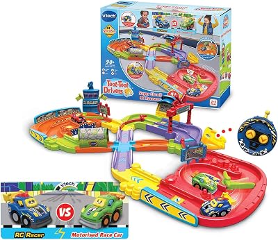 VTech Toot-Toot Drivers Super Circuit RC Raceway English
