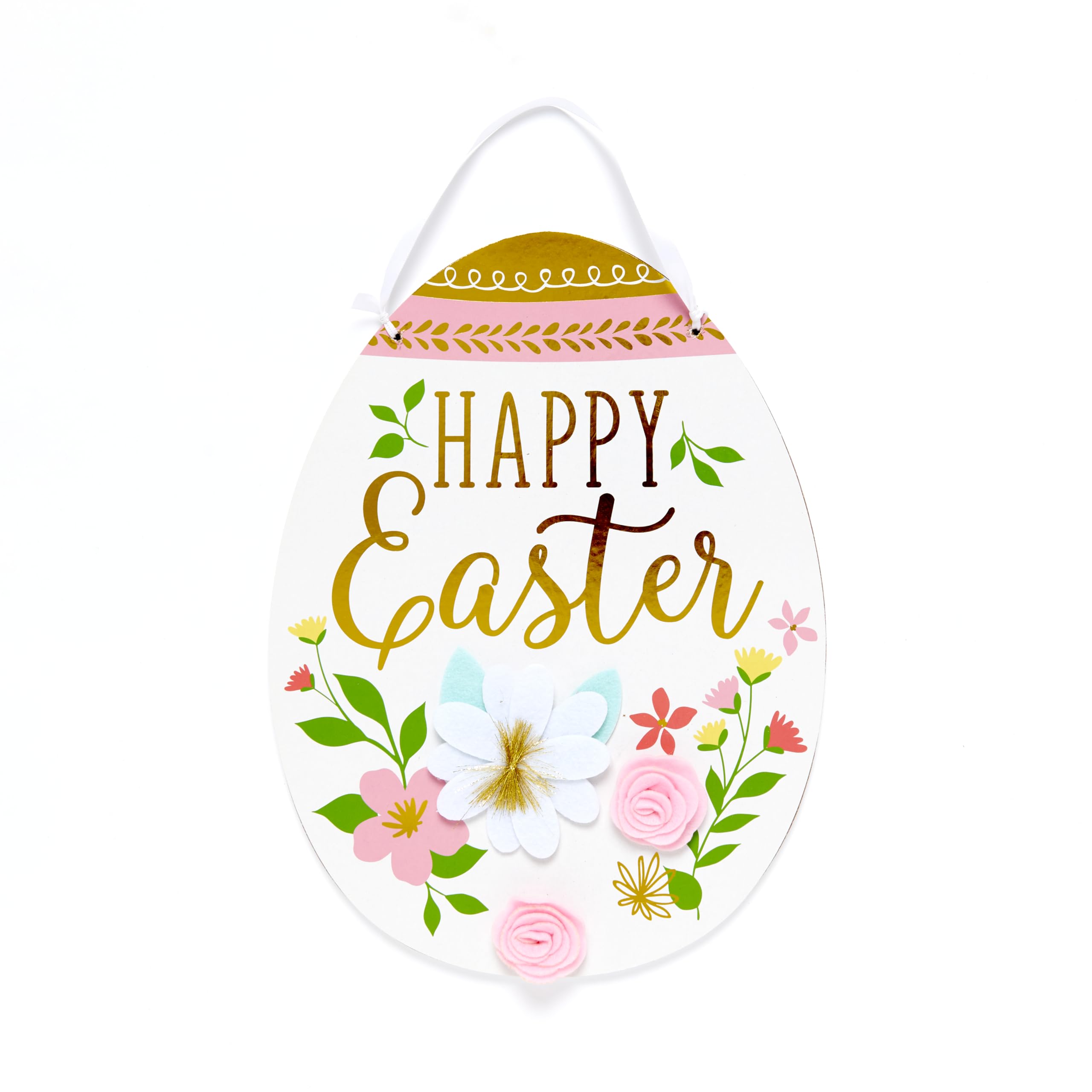 amscan 242566 Amscan - Easter Egg Hanging Party Decoration Sign MDF -34cm