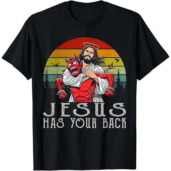 Amazon.com: Heavy Metal Jesus Christ Guitar T-Shirt