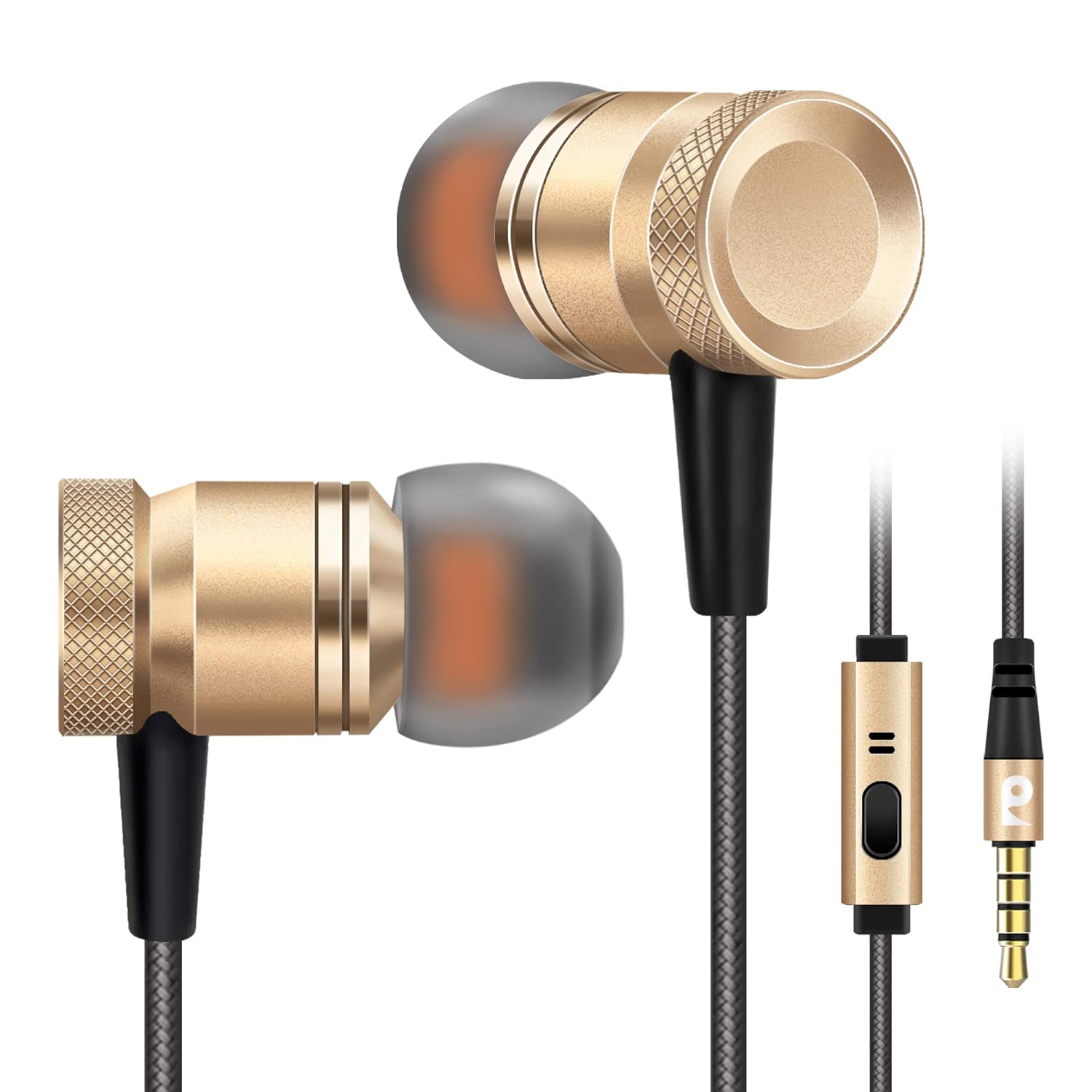 Basic Earbuds Wired, Rythsans Classic Noise Isolating