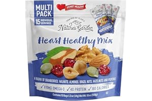 Nature's Garden Heart Healthy Mix Single Serve, 18 Ounce (1.2 Ounce x 15 count)