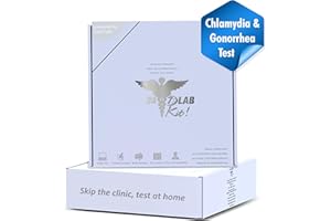 24 7 LAB KIT! STD Testing Kit for Men and Women Chlamydia and Gonorrhea Screening Discreet and Accurate Results Private and Secure CLIA Certified Labs