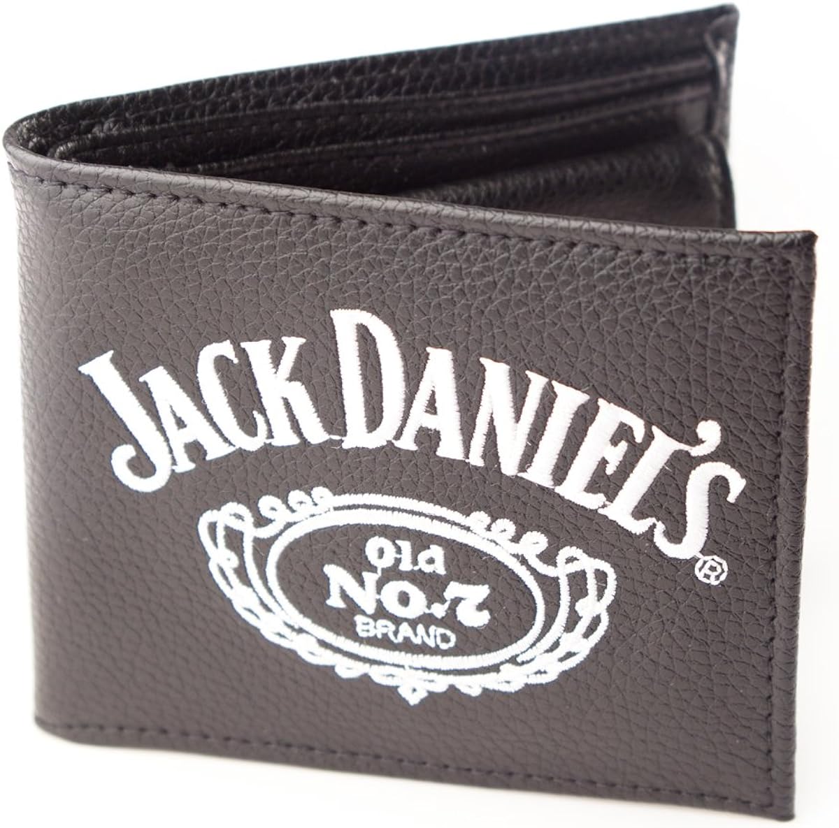 Jack Daniels Men's Old No 7 White Logo Wallet at Amazon Men’s Clothing