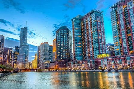 Amazon 大人のためのパズル川渡り問題による500ピースの高層ビルクリスマスの難しさと挑戦 5x15in 52x38cm ジグソーパズル おもちゃ