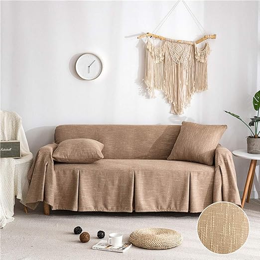 Amazon Com Mo Su Solid Color Sofa Cover Furniture Protector Non