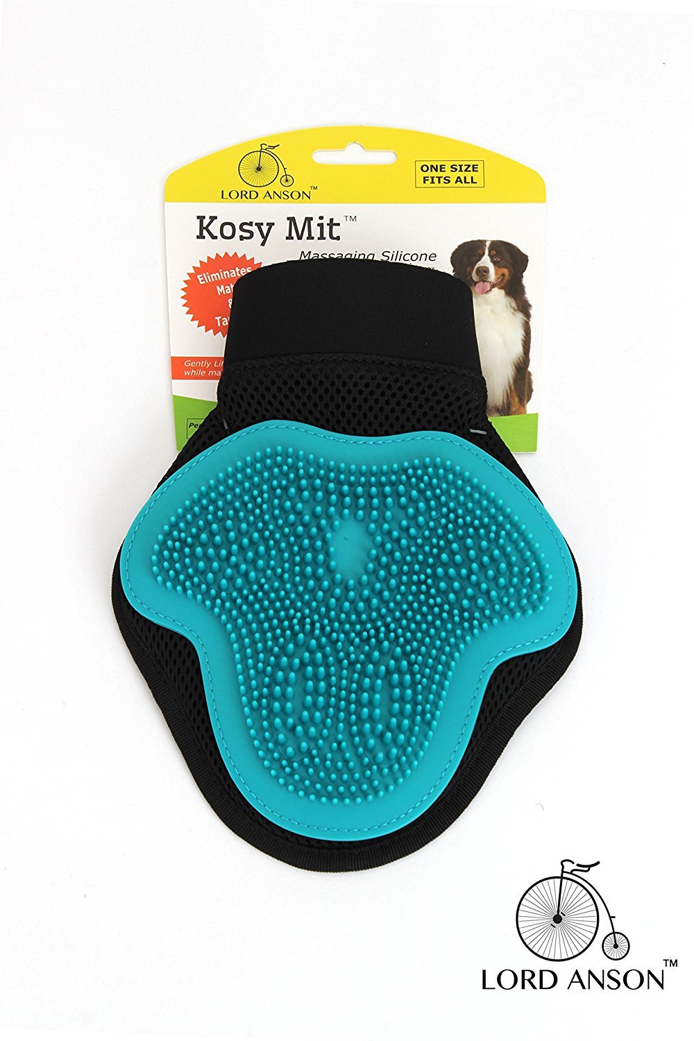 Buy Lord Ansontm Kosy Mit One Size Fits All Silicone Grooming