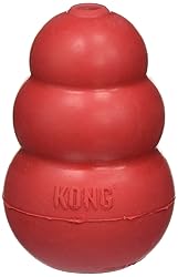 KONG Classic Medium Dog Toy Red Medium Pack of 2