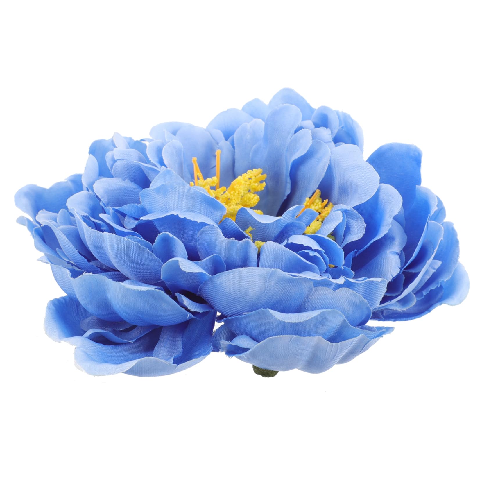 FRCOLOR Headpiece Bridal Hair Accessories Summer Hair Accessories Blue Tiara Hair Decorations for Girls Floral Hair Clip Decorate Metal Bride Girl