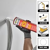 Everbuild Everflex AC50 Contract Acoustic Sealant and Adhesive White 380 ml view 2