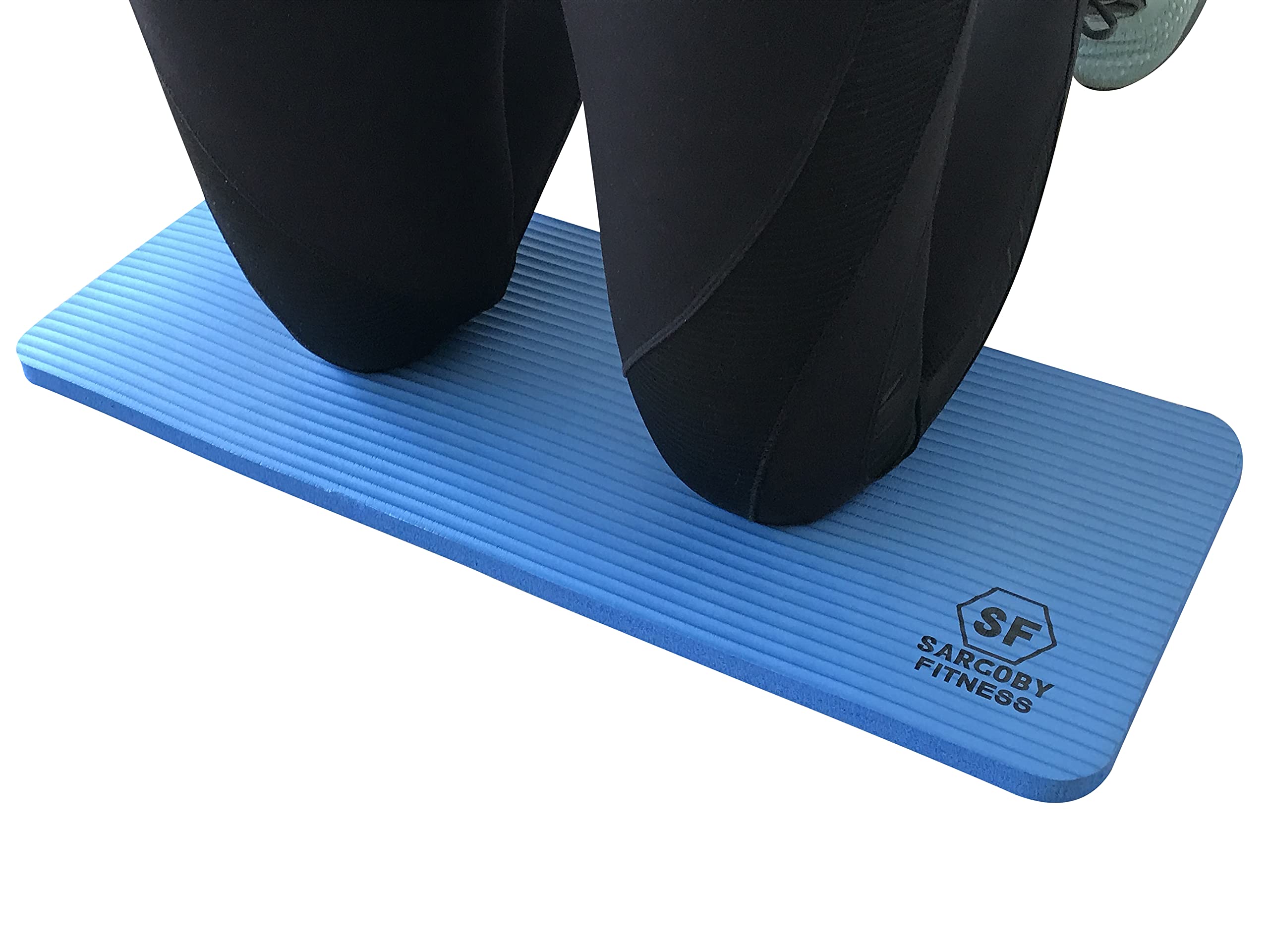 Sargoby Fitness Yoga Knee Pad 15mm (0.6'') Thick to Provide Cushioning Also use for Elbows Forearms & Wrists