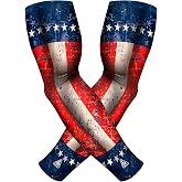 B-Driven Sports Pro Fit Compression Arm Sleeves for Men Women Youth - Pair | Pair of compression arm sleeves for volleyball baseball Basketball with performance enhancement and moisture-wicking comfort.
