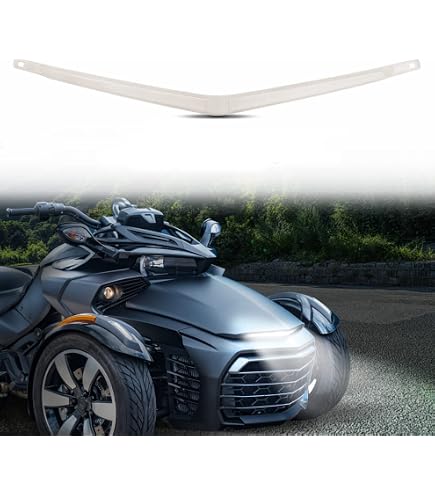 thumbnail image 2 of SAUTVS LED Turn Signal Daytime Running Lights For Can-Am Spyder, Front DRL Turn Signal With Yellow Flashing Lights For Can Am Spyder RT 2020-2025 Accessories (2PCS, Replace #219401024 2 of 14