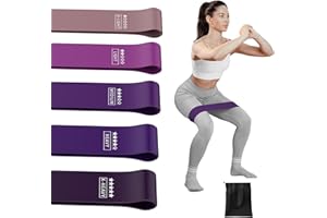 THAILE Resistance Bands, Mini Loop Resistance Bands Exercise Workout Bands for Women Elastic Bands for Whole Body Fitness Booty Leg Stretching Physical Therapy Strength Training