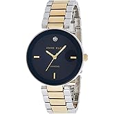 Anne Klein Women's Genuine Diamond Dial Bracelet Watch