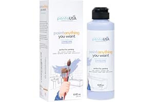 PENTAUSA All in One Paint - Slate Grey, Waterproof Paint for Bathroom, Tub, Tile, Sink, Kitchen Cabinets, Countertops, Wet Surface, 8.45oz