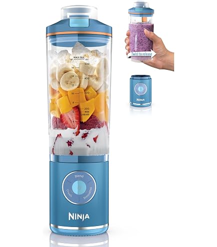 Ninja Blast Max Portable Blender, Twist & Go, 22oz, Green