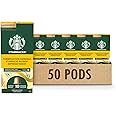 Starbucks by Nespresso Blonde Espresso Roast Nespresso Coffee Capsules, Original Line Compatible, 5 X 10 Nespresso Coffee Pod