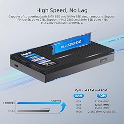 MeLE Mini PC Quieter 4C - 12th Gen N100, Fanless