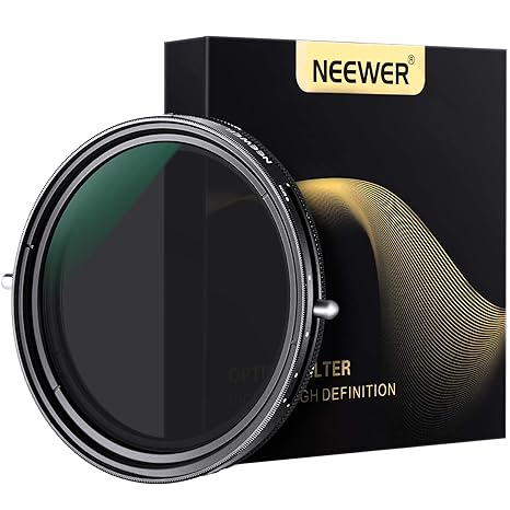 Neewer Filtro ND2-ND32 ND 77mm Atenuador Variable y Filtro ...