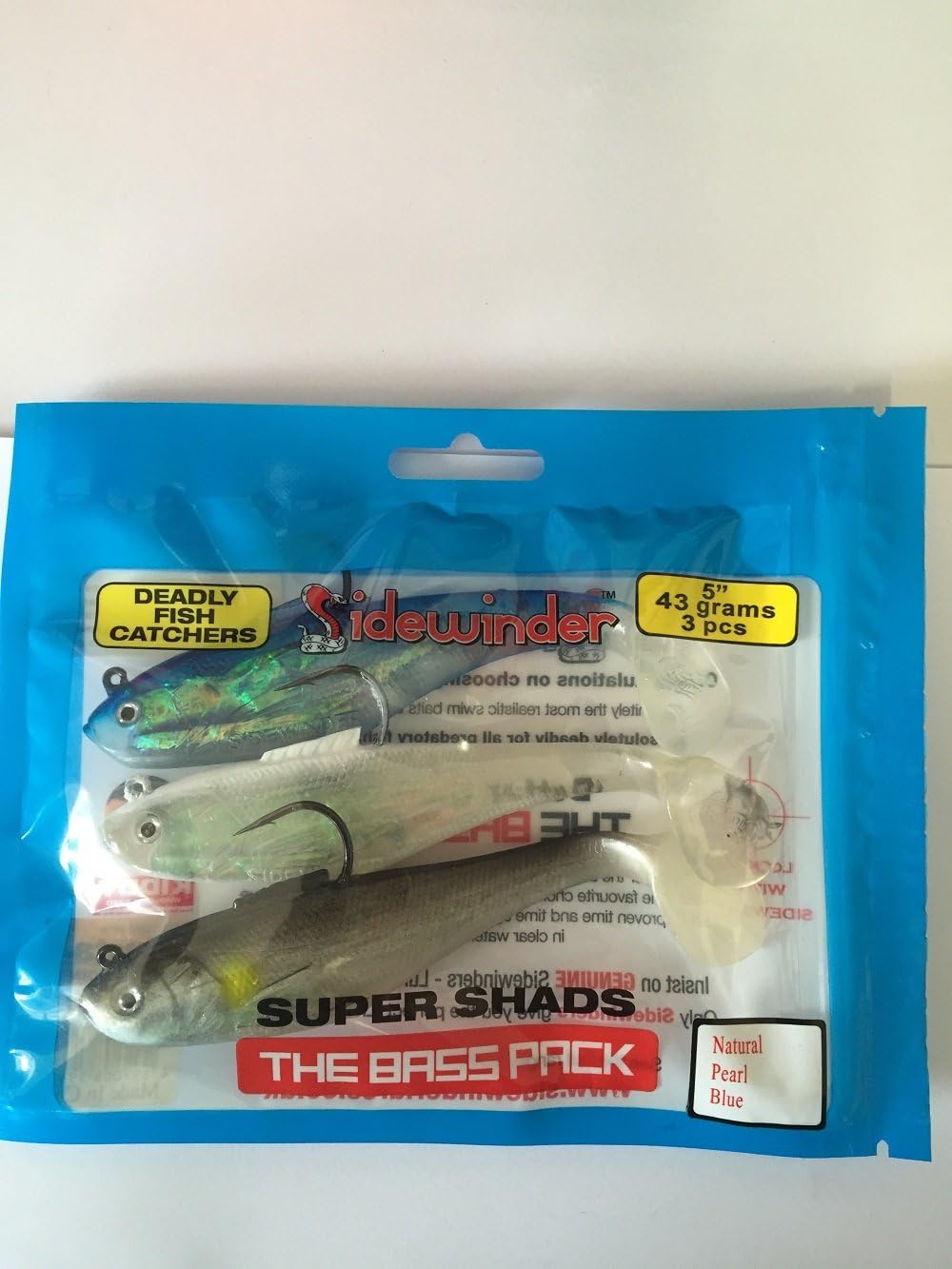 Sidewinder Super Shads The Bass Pack
