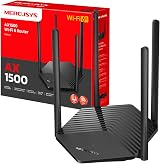 MERCUSYS MR60X Dual Band Router WiFi 6 AX1500 Mbps Gigabit Ethernet