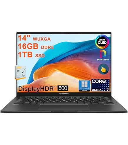 Amazon.com: ASUS Zenbook 14 OLED 2024 Laptop 14