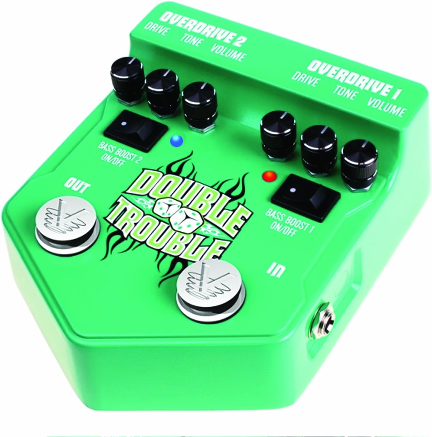 Visual Sound V2DT Guitar Distortion Effects Pedal