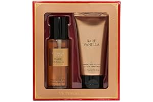 Victoria's Secret Bare Vanilla Mini Fragrance Duo Gift Set, Notes of Soft Cashmere